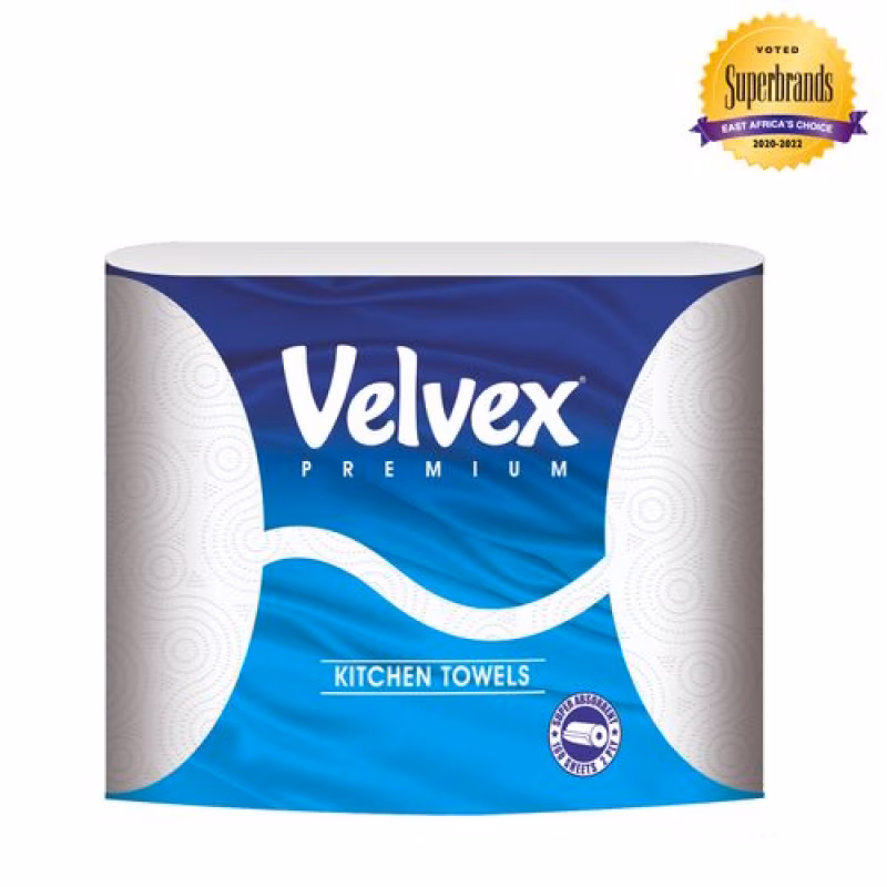 Velvex White Premium Towel 2Pck