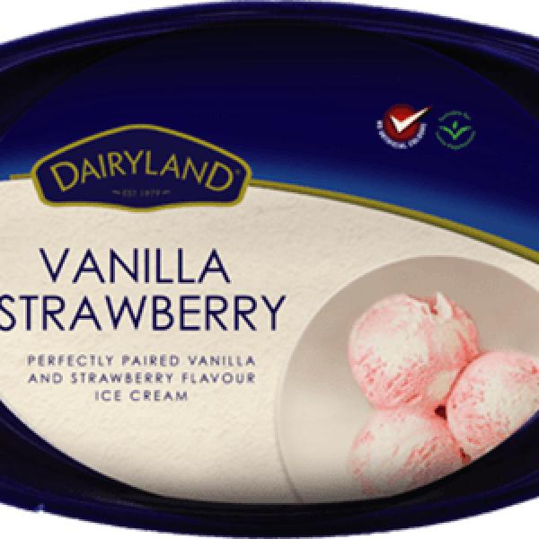 Dairyland Strawberry/Vanilla Vp 800Ml