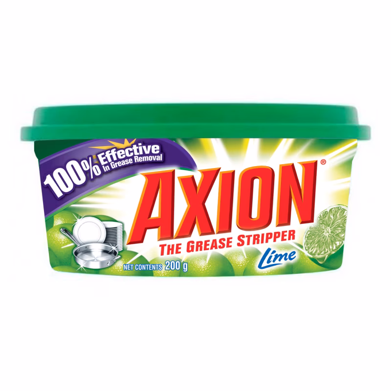 Axion Dish Paste Lemon Lime 200Gm