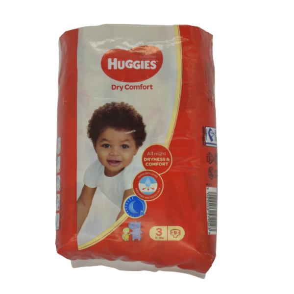 Huggies D/Comfort (Sz 3) 9'Sx8