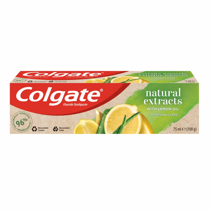 Colgate Natural Extracts Lemon 75Ml