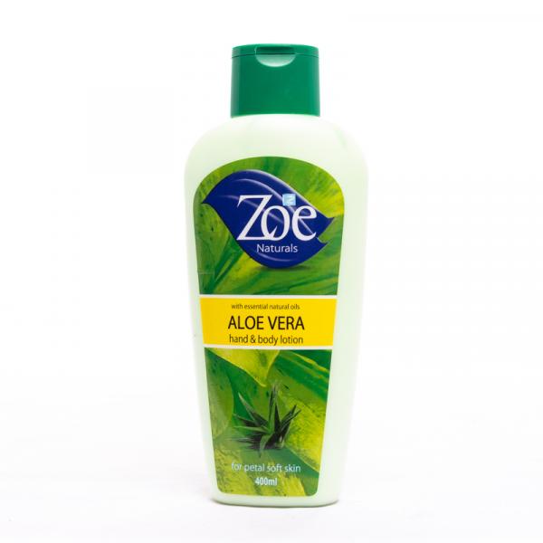 Zoe Aloe Vera Lotion 400Ml