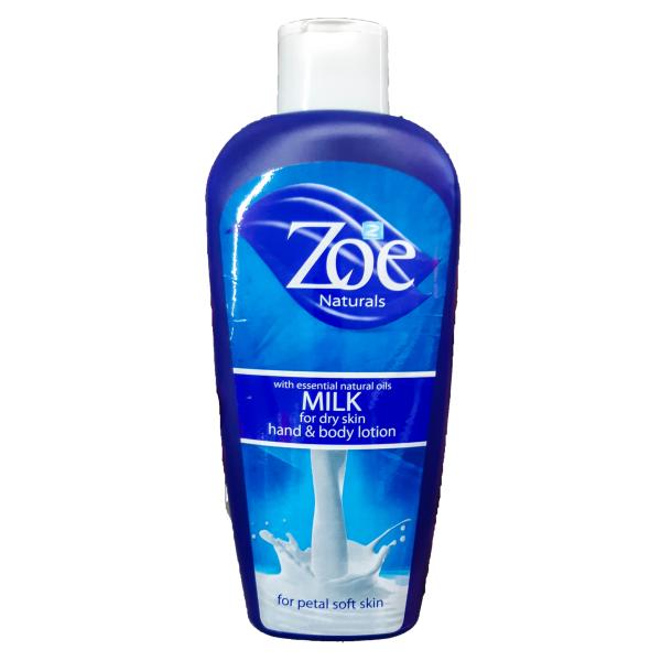 Zoe Body Milk Dry Skin Ltn. 600Ml