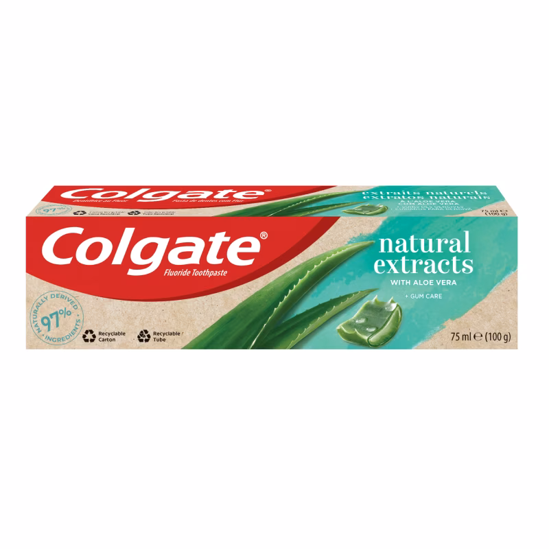 Colgate Nat Extracts Aloe&Green Tea 75Ml