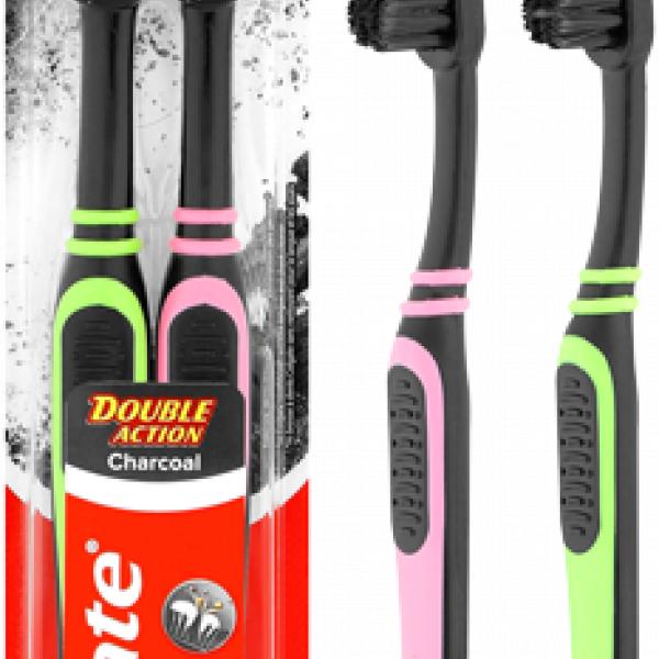 Colgate Double Action Charcoal Twin Pack