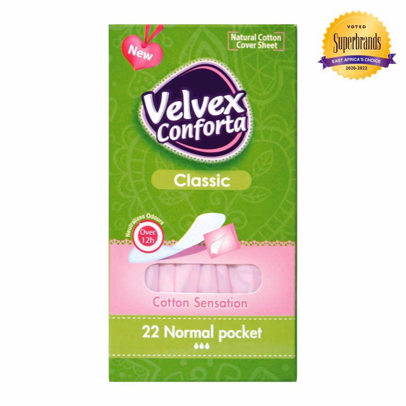 Velvex Conforta Pant Liners Normal Pocket