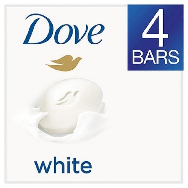Dove 4Pk Wht Bar 12*4*100Gm