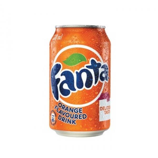 Fanta Orange 330Ml Can