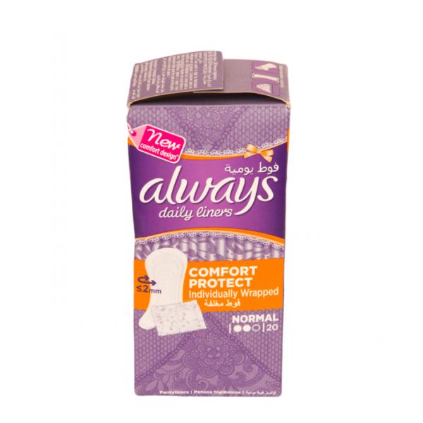 Always E/Day P/Liner Normal20S