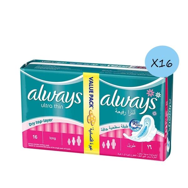 Always Ult Thin Long Duo 16*16