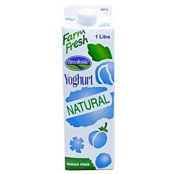 Brookside Natural Yog 1Ltr