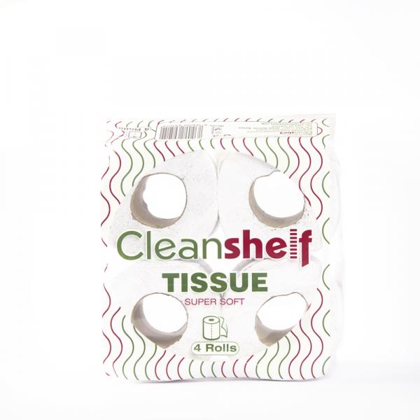 Cleanshelf Tissue Paper 4 Pack *12