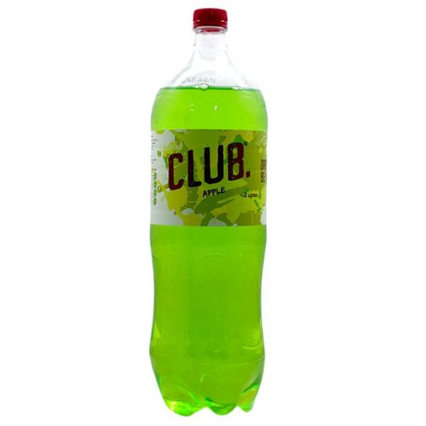 Club Soda Drink Apple 2Ltr