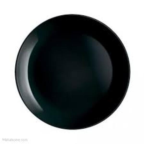 Diwali Dinner Plate 25Cm Black