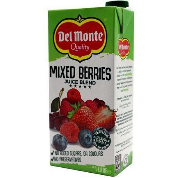 Delmonte Mixed Berry Juice 1Ltr