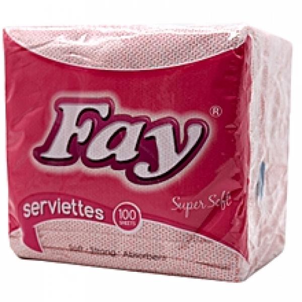 Fay Serviettes Pink