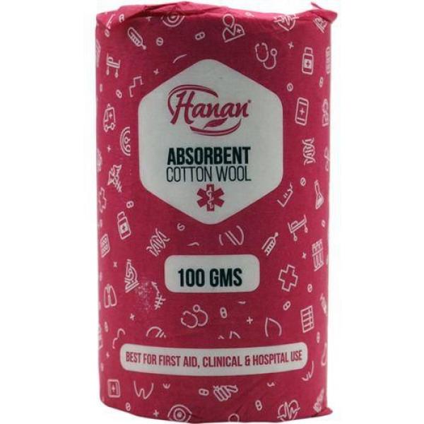 Hanan Cotton Wool 100Gm