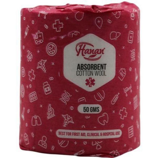Hanan Cotton Wool 50Gm