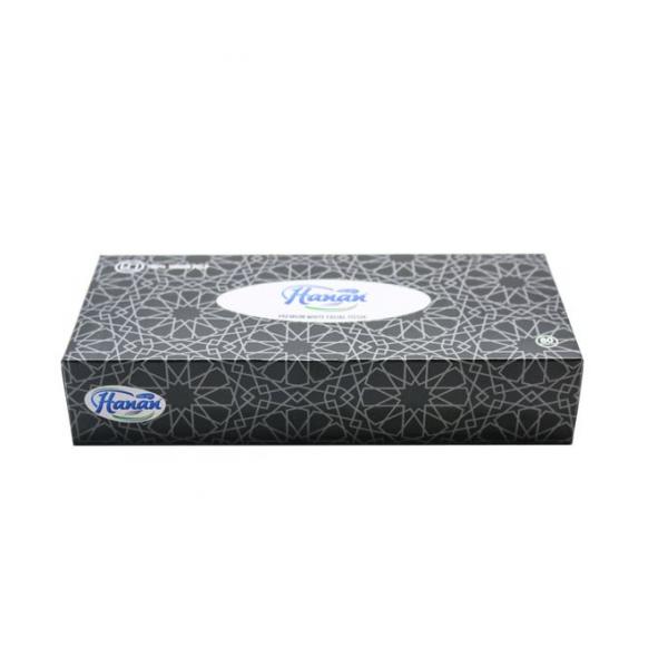 Hanan Facial Tissue Blk/Flower 80S