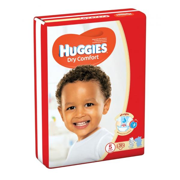 Huggies D/Comfort (Sz 5) 32'S