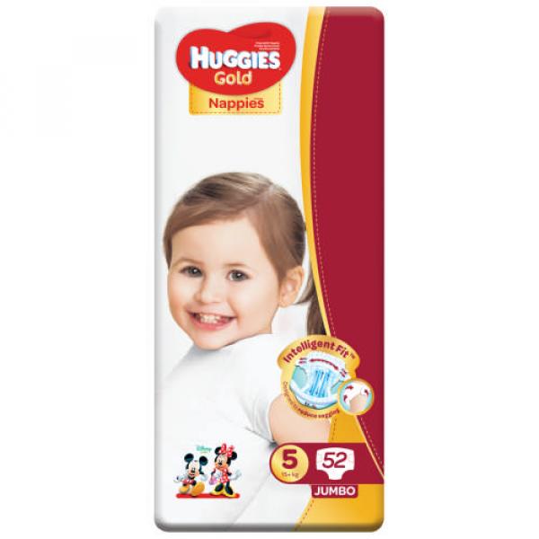 Huggies Gold Jumbo Size 5 (12-22Kg) 34'S