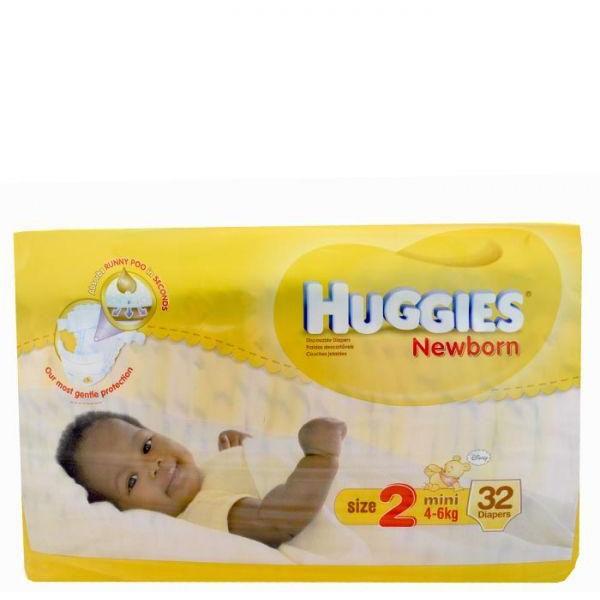 Huggies Newborn Mini Sz 32'S