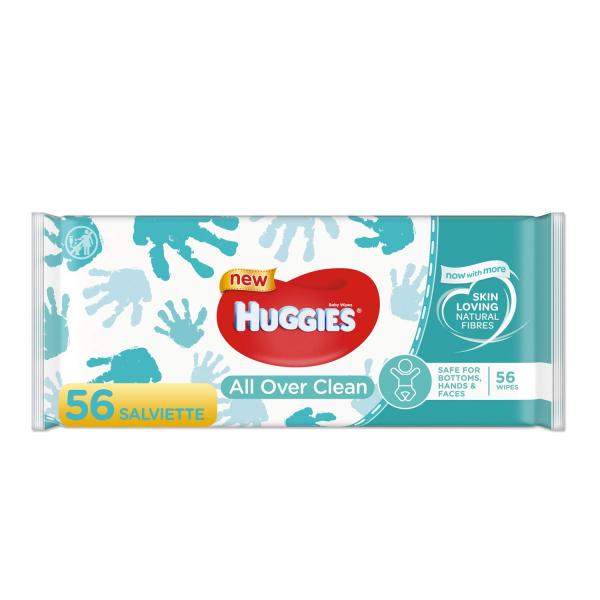 Huggies Wipe All Over Cln 56'S