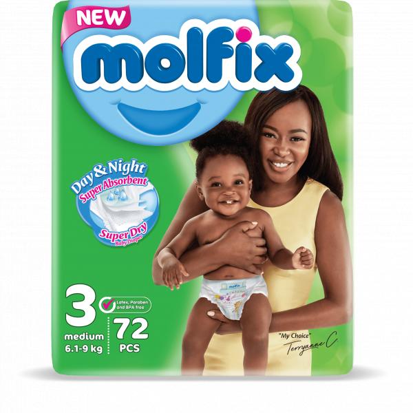 Molfix Midi Medium 72Pcs