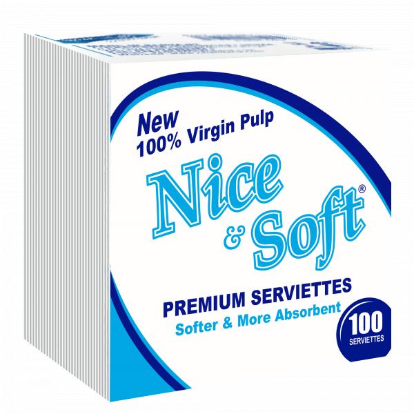 Nice&Soft Prem Serviette 100S