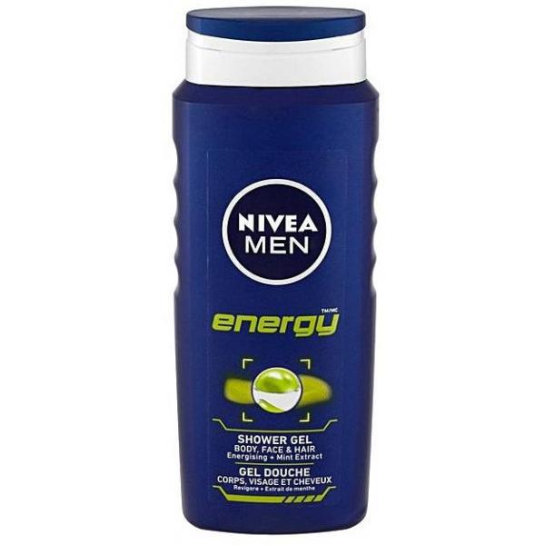 Nivea S/Gel Energy 4 Men 500Ml