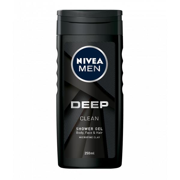 Nivea Shower Depp Men 250Ml