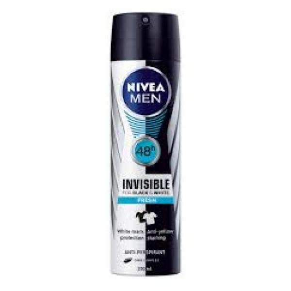 Nivea Spy Inv Blk&Wht Pwr 150Ml