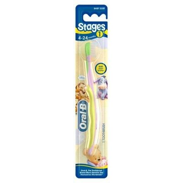 Oral-B T/Brush Baby 0-2Years