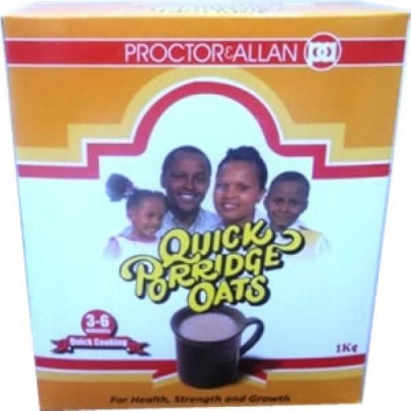 Proctor & Allan Qk Porridge Oats 1Kg