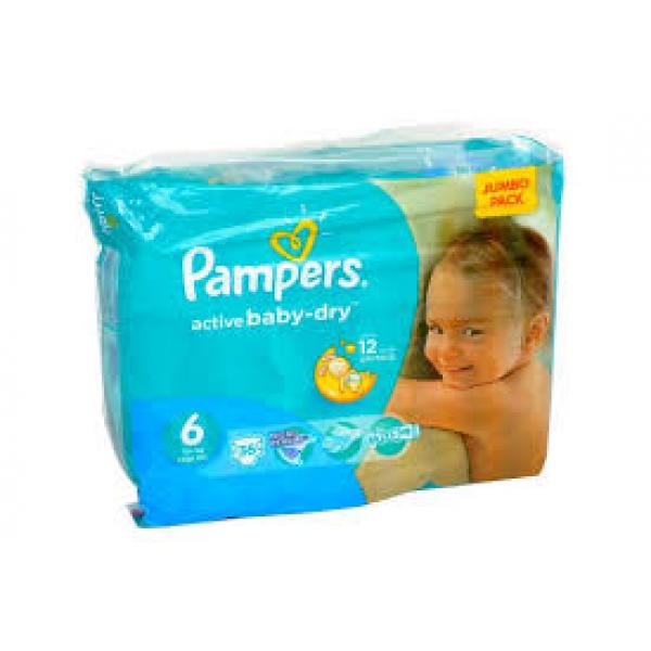 Pampers Baby Dry Jumbo Jnr S6 2*48