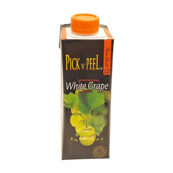 Pick N Peel Wht Grape 250Ml