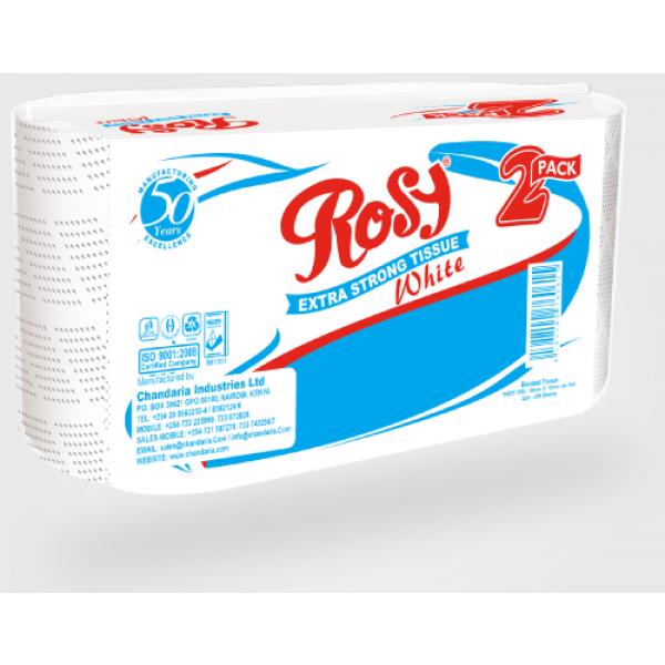 Rosy White Toilet Tissue 2Pack