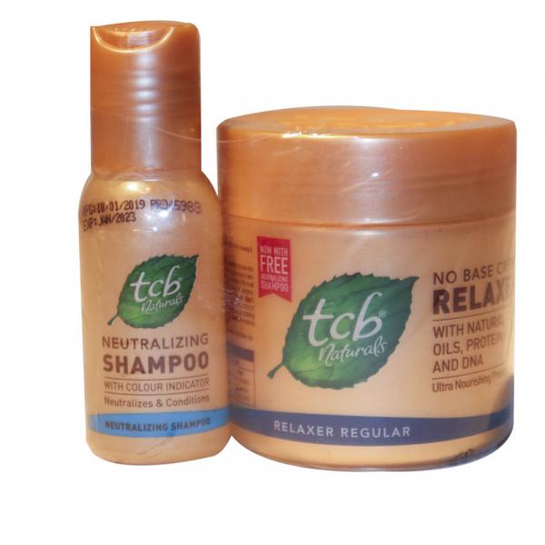 Tcb Nat Reg Relaxer 250Ml+Shampoo 60Ml