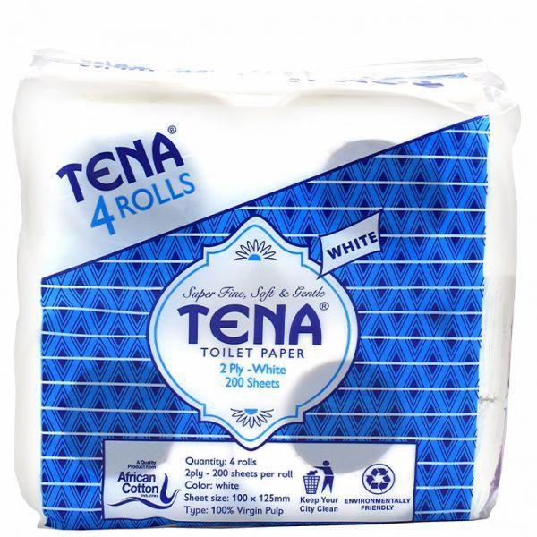 Tena White 4 Pack