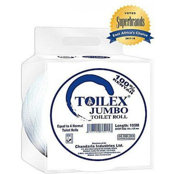 Toilex Jumbo Bathroom White
