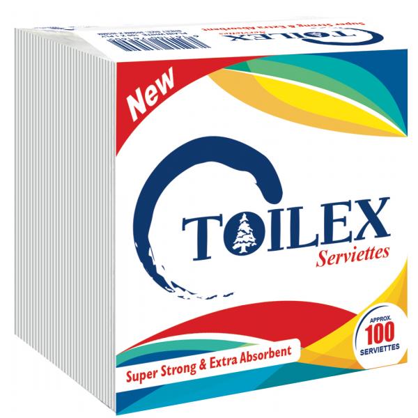 Toilex Serviettes Pln 100'S