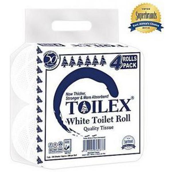 Toilex White 4Pack