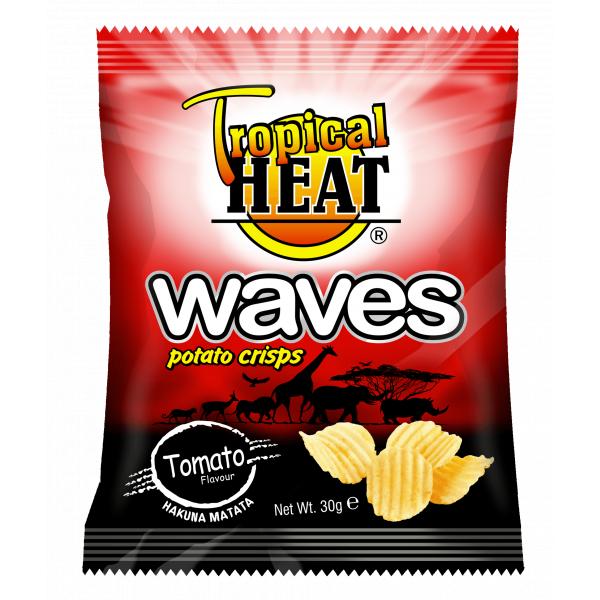 TROPICAL HEAT WAVES TOMATO CRISPS 30GM