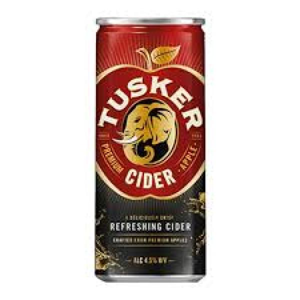 Tusker Cider Can 500Ml