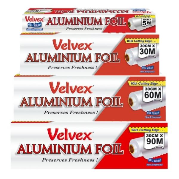 Velvex Allum Foil 30Cmx90M
