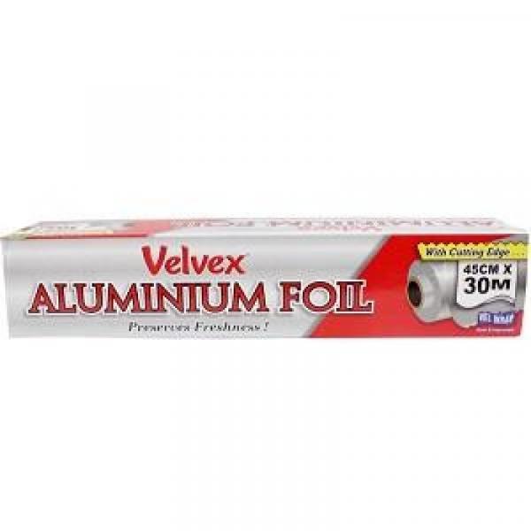 Velvex Aluminium Foil 45Cm*30M