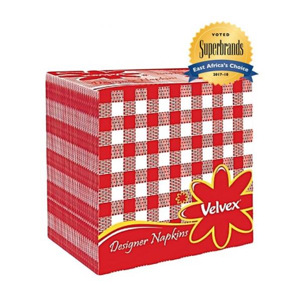 Velvex Red Designer Serviettes