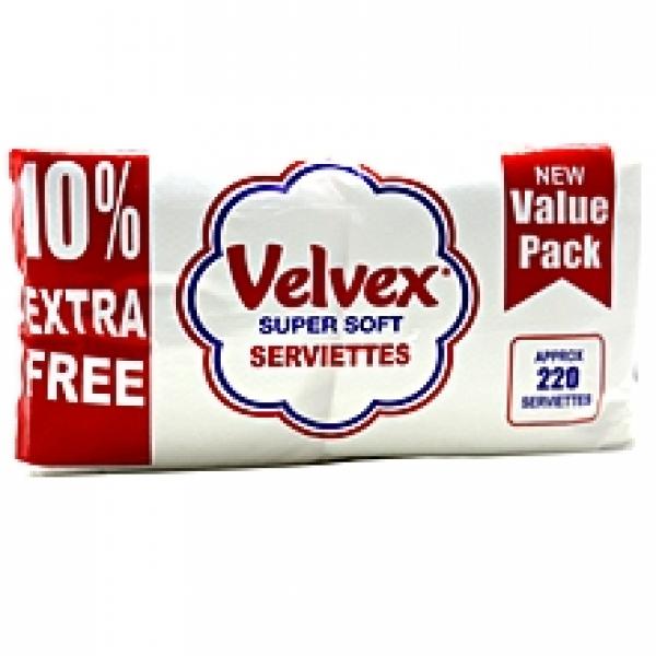 Velvex Serviettes Value Pack