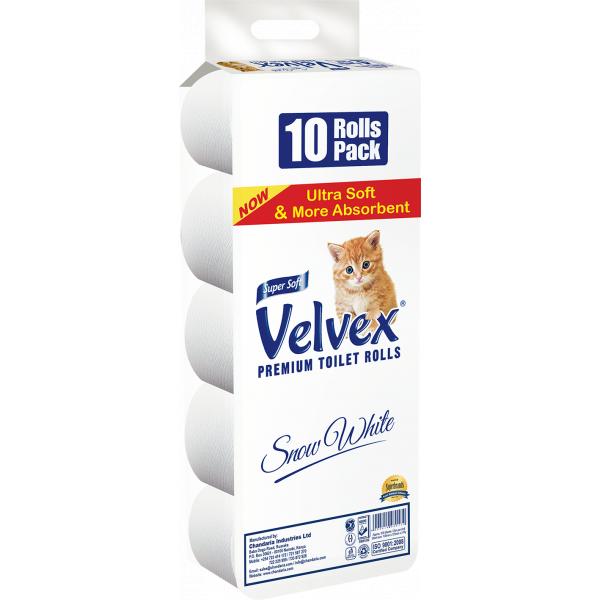 Velvex White 10Pack